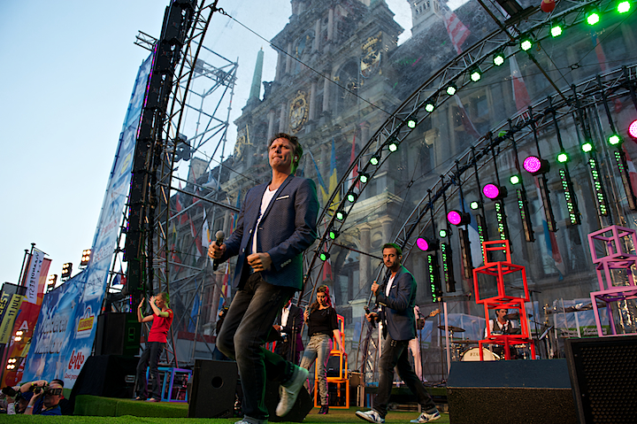 Vlaanderen Muziekland Opnames 11 juli @ Antwerpen, picture 12, photographed by James Van Roosbroeck - FrontView Magazine