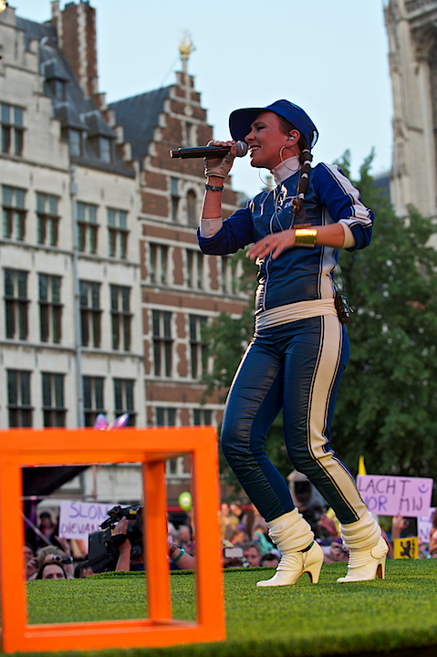 Vlaanderen Muziekland Opnames 11 juli @ Antwerpen, picture 17, photographed by James Van Roosbroeck - FrontView Magazine