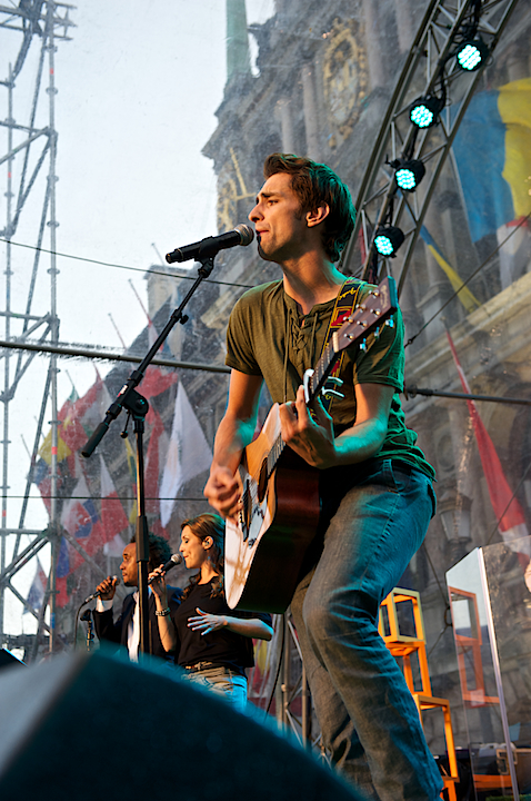 Vlaanderen Muziekland Opnames 11 juli @ Antwerpen, picture 21, photographed by James Van Roosbroeck - FrontView Magazine