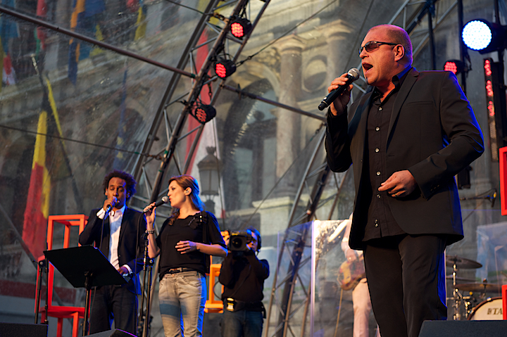 Vlaanderen Muziekland Opnames 11 juli @ Antwerpen, picture 29, photographed by James Van Roosbroeck - FrontView Magazine