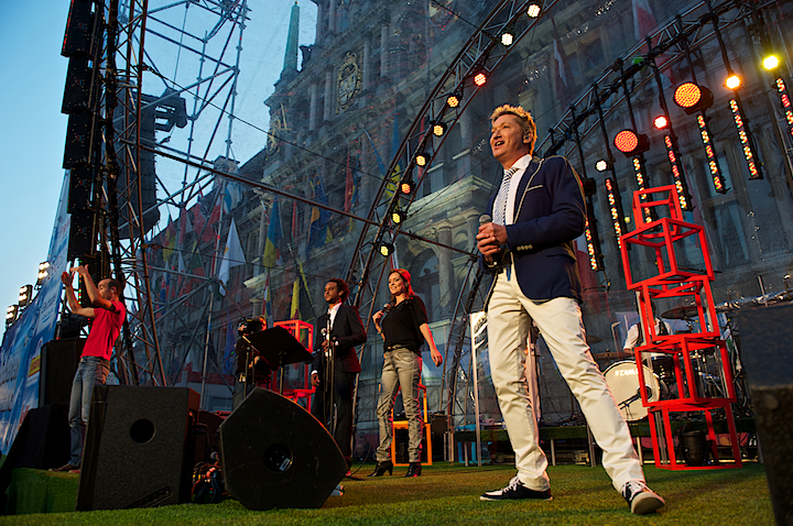 Vlaanderen Muziekland Opnames 11 juli @ Antwerpen, picture 31, photographed by James Van Roosbroeck - FrontView Magazine