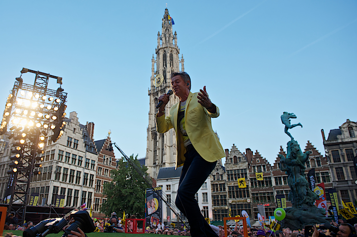 Vlaanderen Muziekland Opnames 11 juli @ Antwerpen, picture 34, photographed by James Van Roosbroeck - FrontView Magazine