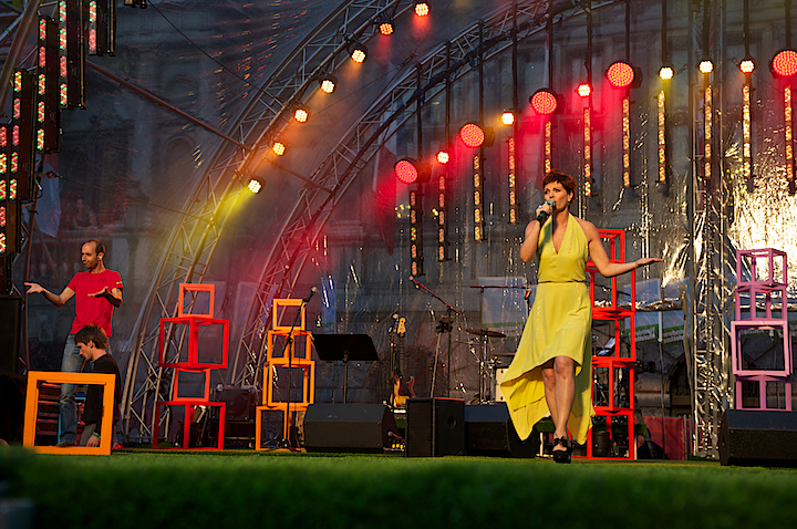 Vlaanderen Muziekland Opnames 11 juli @ Antwerpen, picture 35, photographed by James Van Roosbroeck - FrontView Magazine