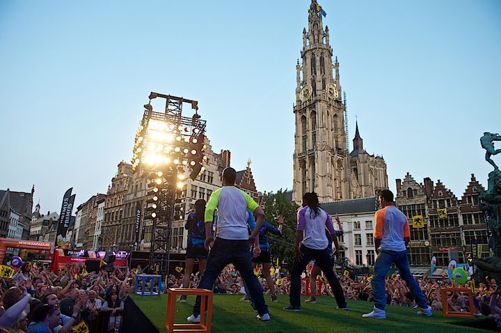 Vlaanderen Muziekland Opnames 11 juli @ Antwerpen, picture 41, photographed by James Van Roosbroeck - FrontView Magazine