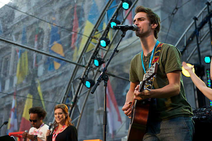 Vlaanderen Muziekland Opnames 11 juli @ Antwerpen, picture 44, photographed by James Van Roosbroeck - FrontView Magazine