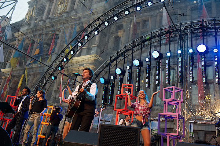 Vlaanderen Muziekland Opnames 11 juli @ Antwerpen, picture 53, photographed by James Van Roosbroeck - FrontView Magazine