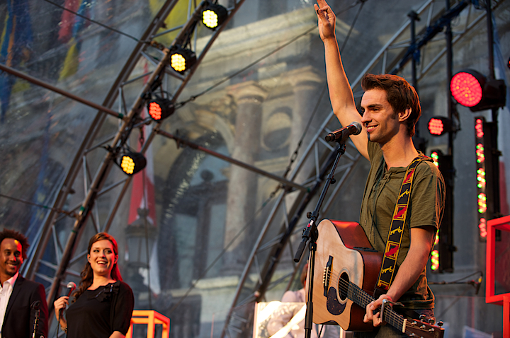 Vlaanderen Muziekland Opnames 11 juli @ Antwerpen, picture 62, photographed by James Van Roosbroeck - FrontView Magazine