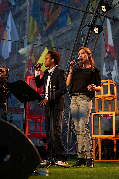 Vlaanderen Muziekland Opnames 11 juli @ Antwerpen, picture 69, photographed by James Van Roosbroeck - FrontView Magazine