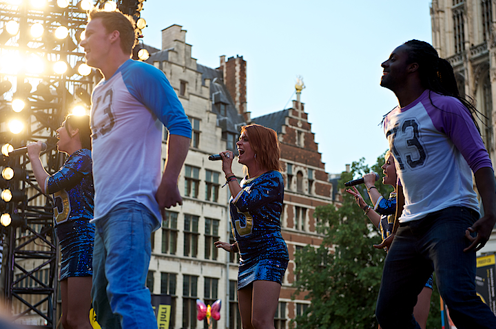 Vlaanderen Muziekland Opnames 11 juli @ Antwerpen, picture 86, photographed by James Van Roosbroeck - FrontView Magazine