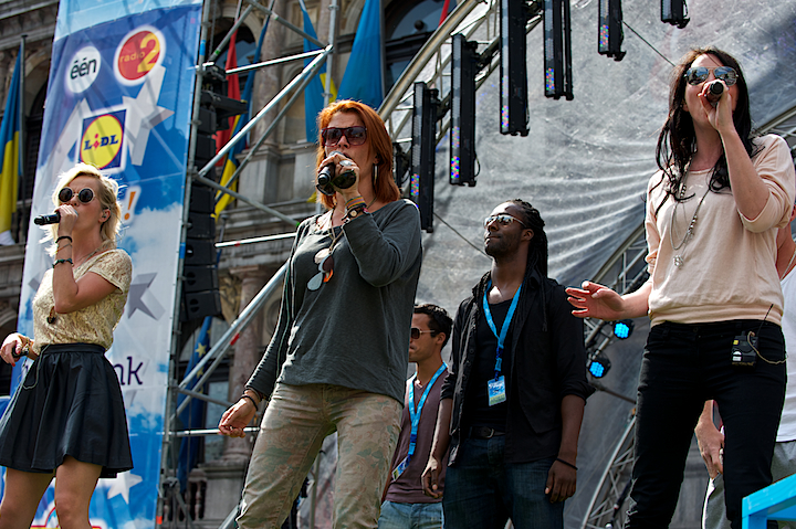 Vlaanderen Muziekland Repetities 11 juli @ Antwerpen, picture 12, photographed by James Van Roosbroeck - FrontView Magazine