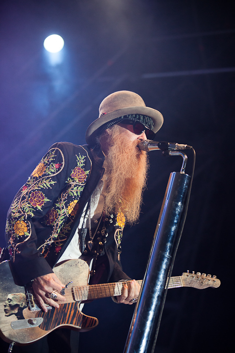 ZZ Top @ Rock Zottegem 2013, foto 1, foto's door Dorien Goetschalckx - FrontView Magazine