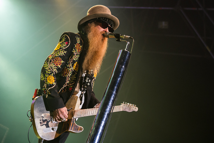 ZZ Top @ Rock Zottegem 2013, foto 2, foto's door Dorien Goetschalckx - FrontView Magazine