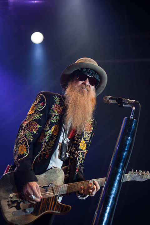 ZZ Top @ Rock Zottegem 2013, foto 5, foto's door Dorien Goetschalckx - FrontView Magazine