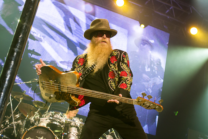 ZZ Top @ Rock Zottegem 2013, foto 6, foto's door Dorien Goetschalckx - FrontView Magazine