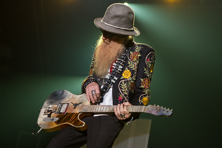 ZZ Top @ Rock Zottegem 2013, foto 7, foto's door Dorien Goetschalckx - FrontView Magazine
