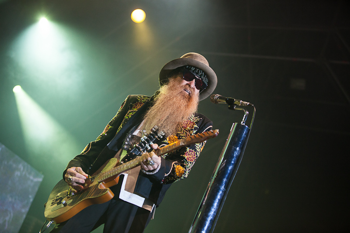 ZZ Top @ Rock Zottegem 2013, foto 11, foto's door Dorien Goetschalckx - FrontView Magazine