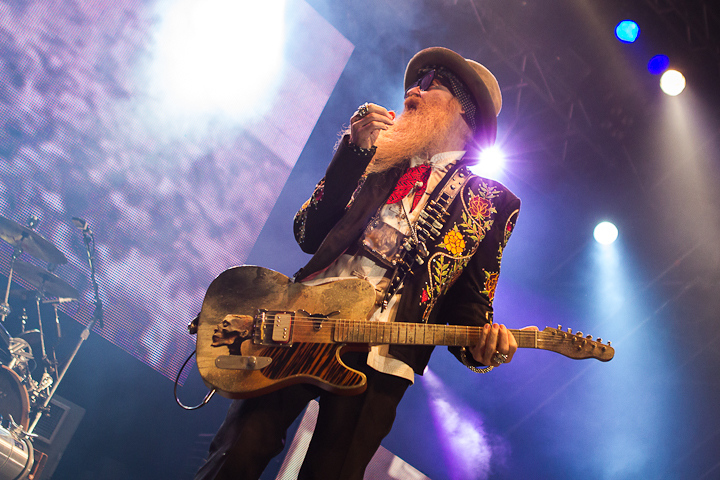 ZZ Top @ Rock Zottegem 2013, foto 15, foto's door Dorien Goetschalckx - FrontView Magazine