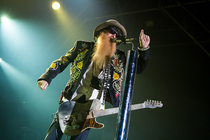 ZZ Top @ Rock Zottegem 2013, foto 16, foto's door Dorien Goetschalckx - FrontView Magazine