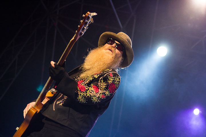ZZ Top @ Rock Zottegem 2013, foto 17, foto's door Dorien Goetschalckx - FrontView Magazine
