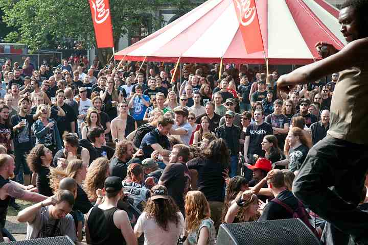 Antwerp Metal Fest zaterdag @ Bouckenborgh, picture 19, photographed by Marc Verdonck - FrontView Magazine