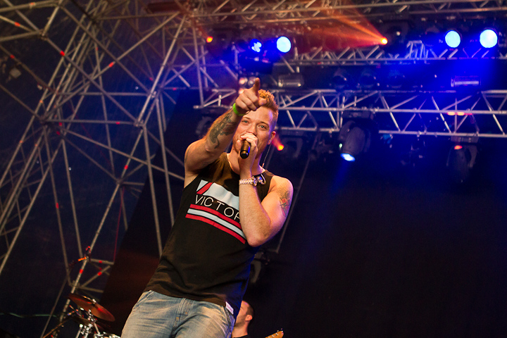 Gers Pardoel @ Rock Zottegem 2013, picture 1, photographed by Dorien Goetschalckx - FrontView Magazine