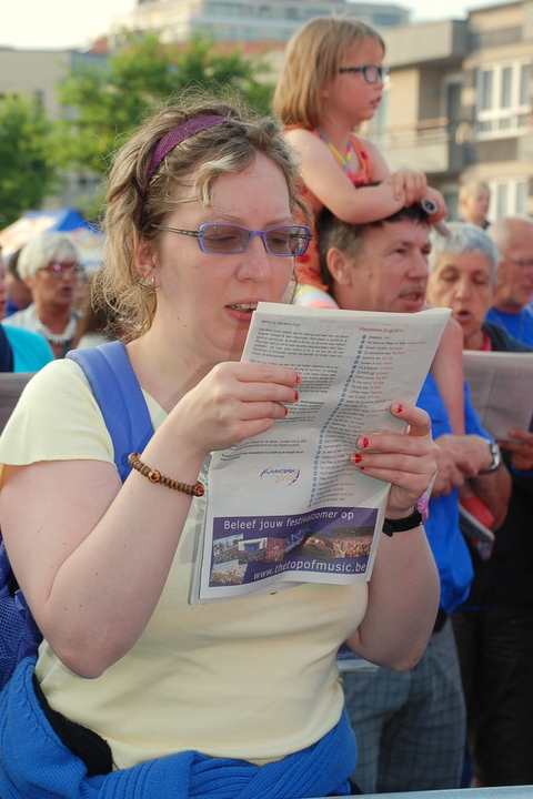 Vlaanderen zingt Wenduine, picture 1, photographed by Peter Minnebo - FrontView Magazine