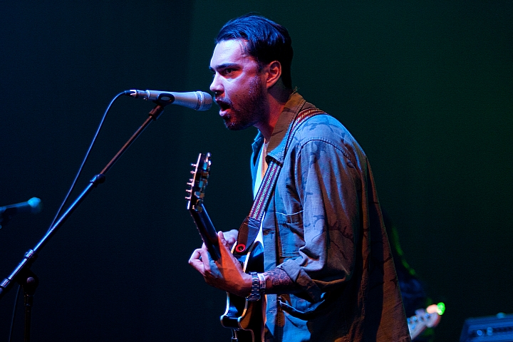 Hanni El Khatib Les Ardentes 2013, picture 3, photographed by Philippe Janssens - FrontView Magazine