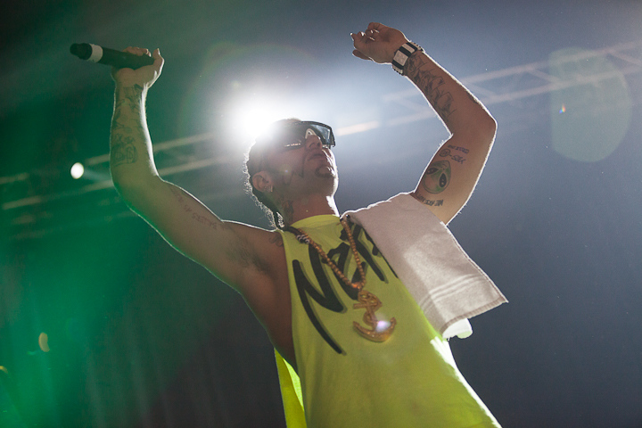 RiFF RAFF @ Dour 2013, picture 7, photographed by Dorien Goetschalckx - FrontView Magazine