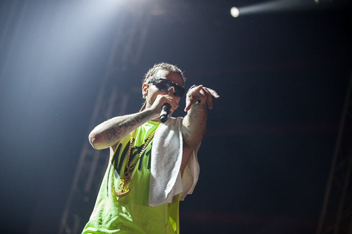 RiFF RAFF @ Dour 2013, picture 8, photographed by Dorien Goetschalckx - FrontView Magazine