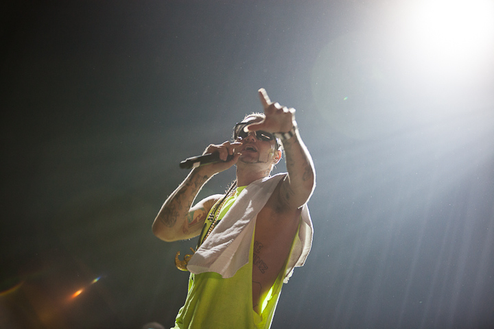 RiFF RAFF @ Dour 2013, picture 17, photographed by Dorien Goetschalckx - FrontView Magazine