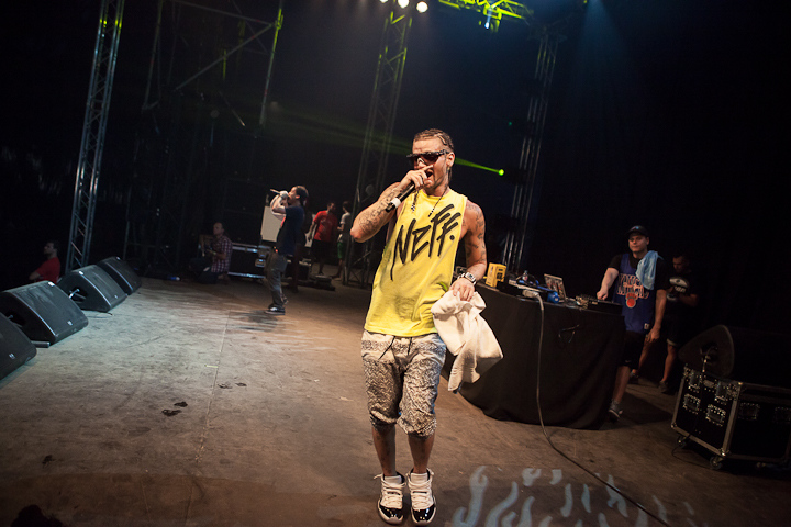 RiFF RAFF @ Dour 2013, picture 18, photographed by Dorien Goetschalckx - FrontView Magazine