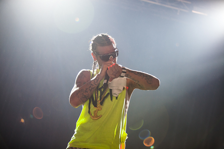 RiFF RAFF @ Dour 2013, picture 21, photographed by Dorien Goetschalckx - FrontView Magazine