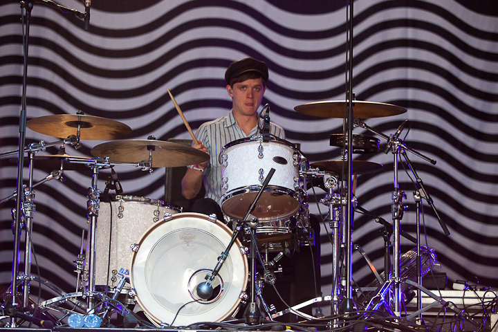 The Horrors @ Dour 2013, picture 1, photographed by Dorien Goetschalckx - FrontView Magazine