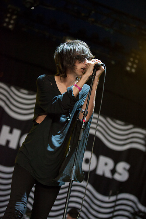 The Horrors @ Dour 2013, picture 2, photographed by Dorien Goetschalckx - FrontView Magazine