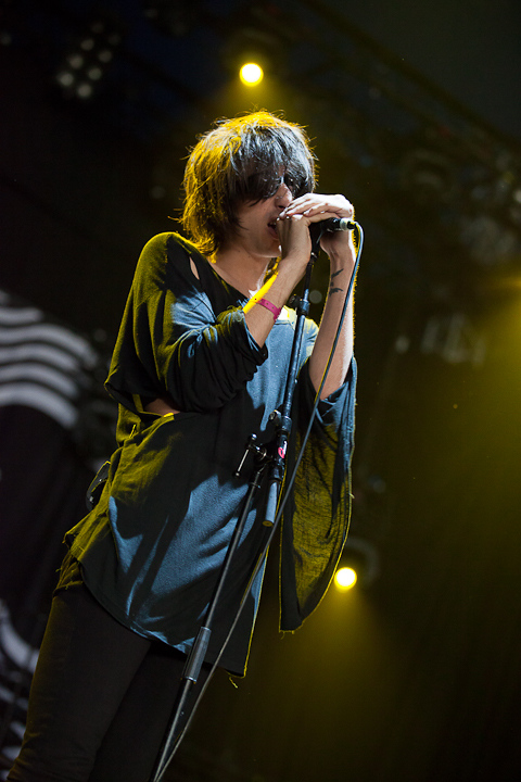 The Horrors @ Dour 2013, picture 11, photographed by Dorien Goetschalckx - FrontView Magazine