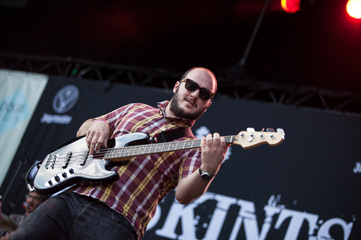 The Skints @ Dour 2013, picture 17, photographed by Dorien Goetschalckx - FrontView Magazine