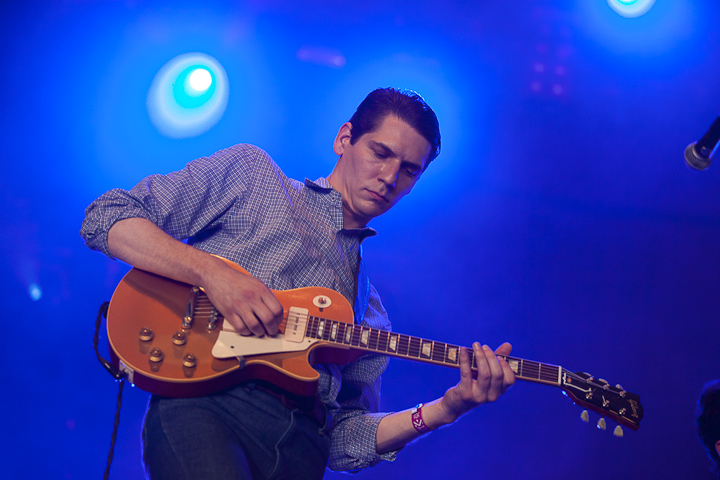White Denim @ Dour 2013, picture 25, photographed by Dorien Goetschalckx - FrontView Magazine