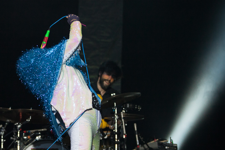 Yeah Yeah Yeahs @ Dour 2013, picture 8, photographed by Dorien Goetschalckx - FrontView Magazine