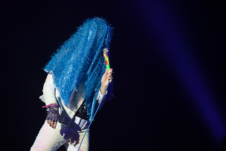 Yeah Yeah Yeahs @ Dour 2013, picture 28, photographed by Dorien Goetschalckx - FrontView Magazine