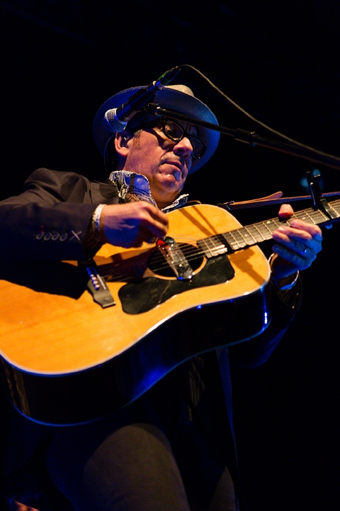 Elvis Costello @ 013 Tilburg, picture 2, photographed by Edwin Houdevelt - FrontView Magazine