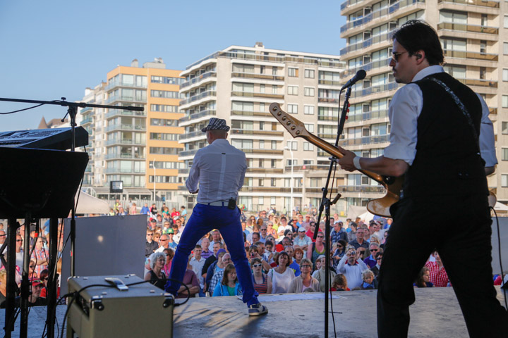 Wim Leys & @ Fundum Vlaanderen Zingt - De Panne, picture 2, photographed by Gino Verhulst - FrontView Magazine