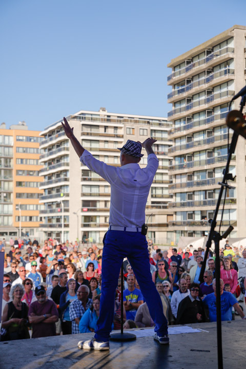 Wim Leys & @ Fundum Vlaanderen Zingt - De Panne, picture 8, photographed by Gino Verhulst - FrontView Magazine