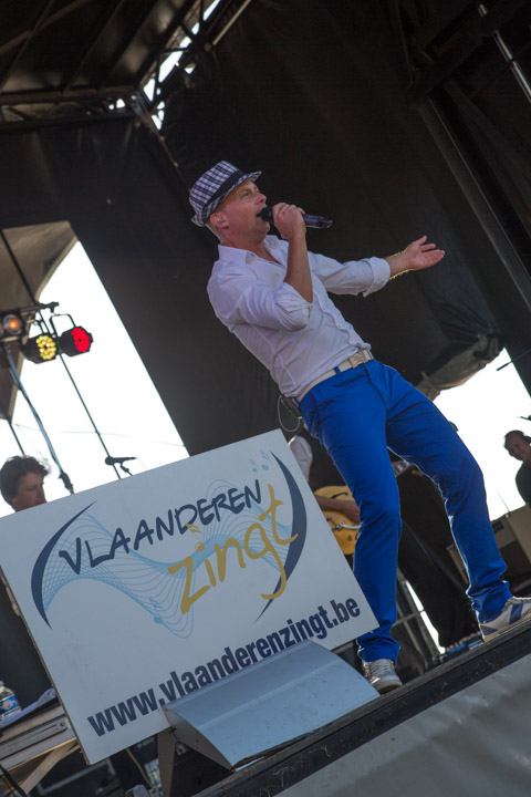 Wim Leys & @ Fundum Vlaanderen Zingt - De Panne, picture 9, photographed by Gino Verhulst - FrontView Magazine