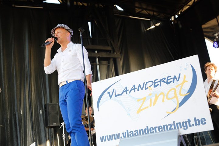 Wim Leys & @ Fundum Vlaanderen Zingt - De Panne, picture 10, photographed by Gino Verhulst - FrontView Magazine
