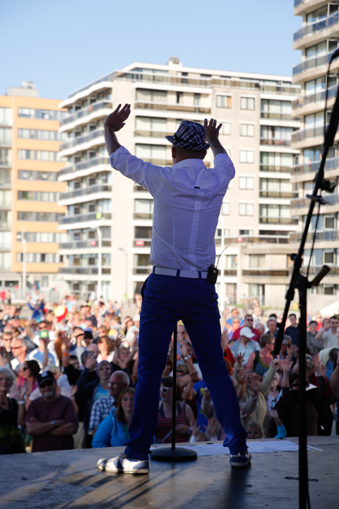 Wim Leys & @ Fundum Vlaanderen Zingt - De Panne, picture 12, photographed by Gino Verhulst - FrontView Magazine