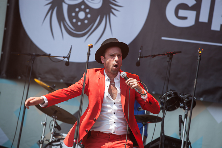 Antwerp Gipsy-Ska Orchestra @ Dour 2013, picture 1, photographed by Dorien Goetschalckx - FrontView Magazine