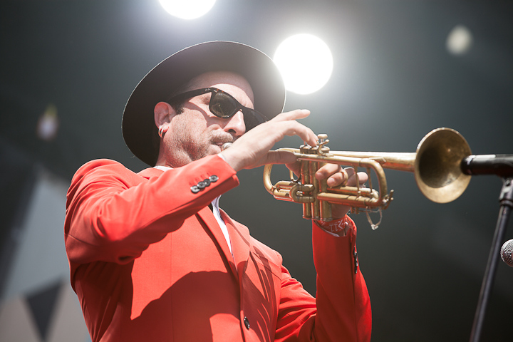 Antwerp Gipsy-Ska Orchestra @ Dour 2013, picture 7, photographed by Dorien Goetschalckx - FrontView Magazine