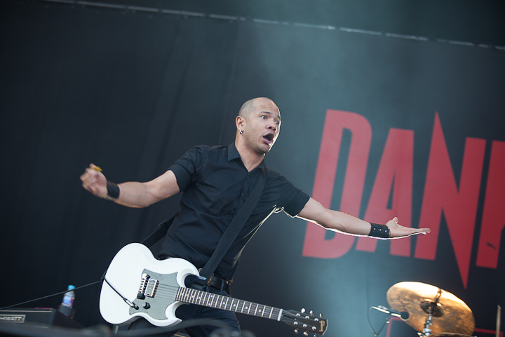 Danko Jones @ Dour 2013, picture 3, photographed by Dorien Goetschalckx - FrontView Magazine
