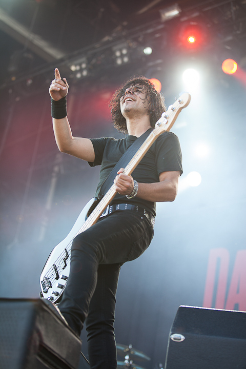 Danko Jones @ Dour 2013, picture 4, photographed by Dorien Goetschalckx - FrontView Magazine