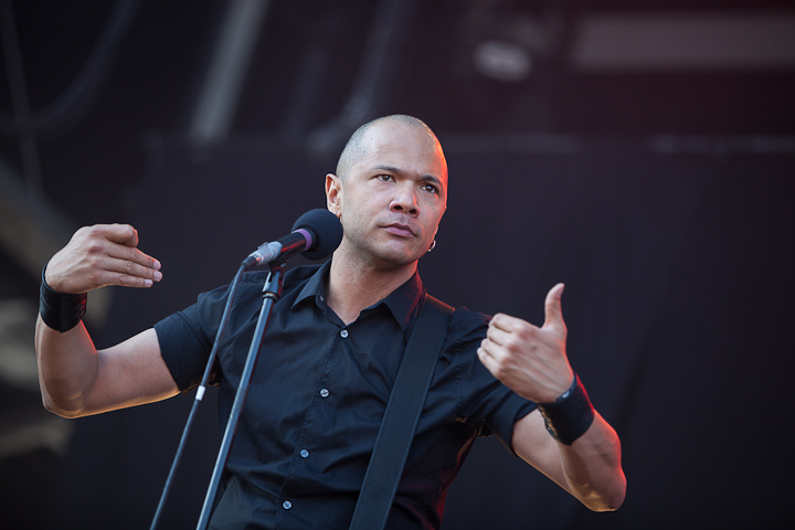 Danko Jones @ Dour 2013, picture 9, photographed by Dorien Goetschalckx - FrontView Magazine